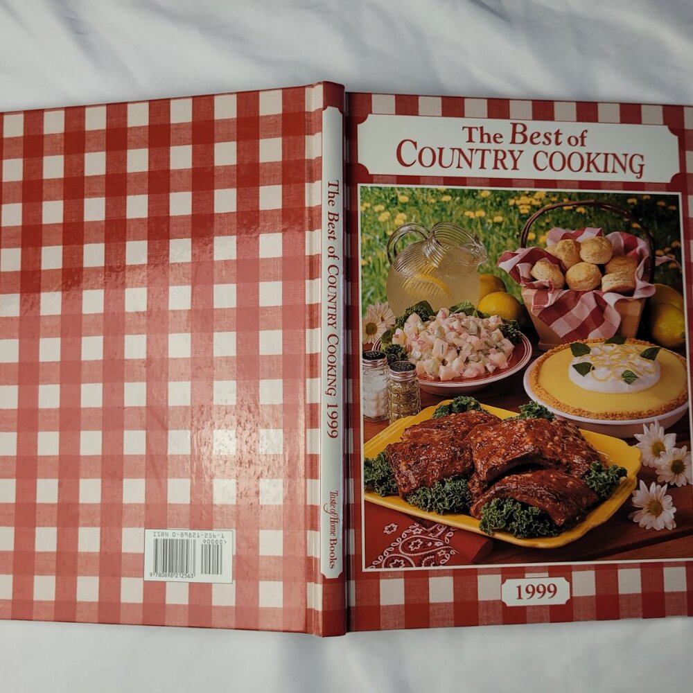 Vintage Best Country Cooking 1999 hardcover Taste Home Y2K cookbook 0898212561 - Picture 4 of 15